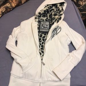 White Fox Zip Up!